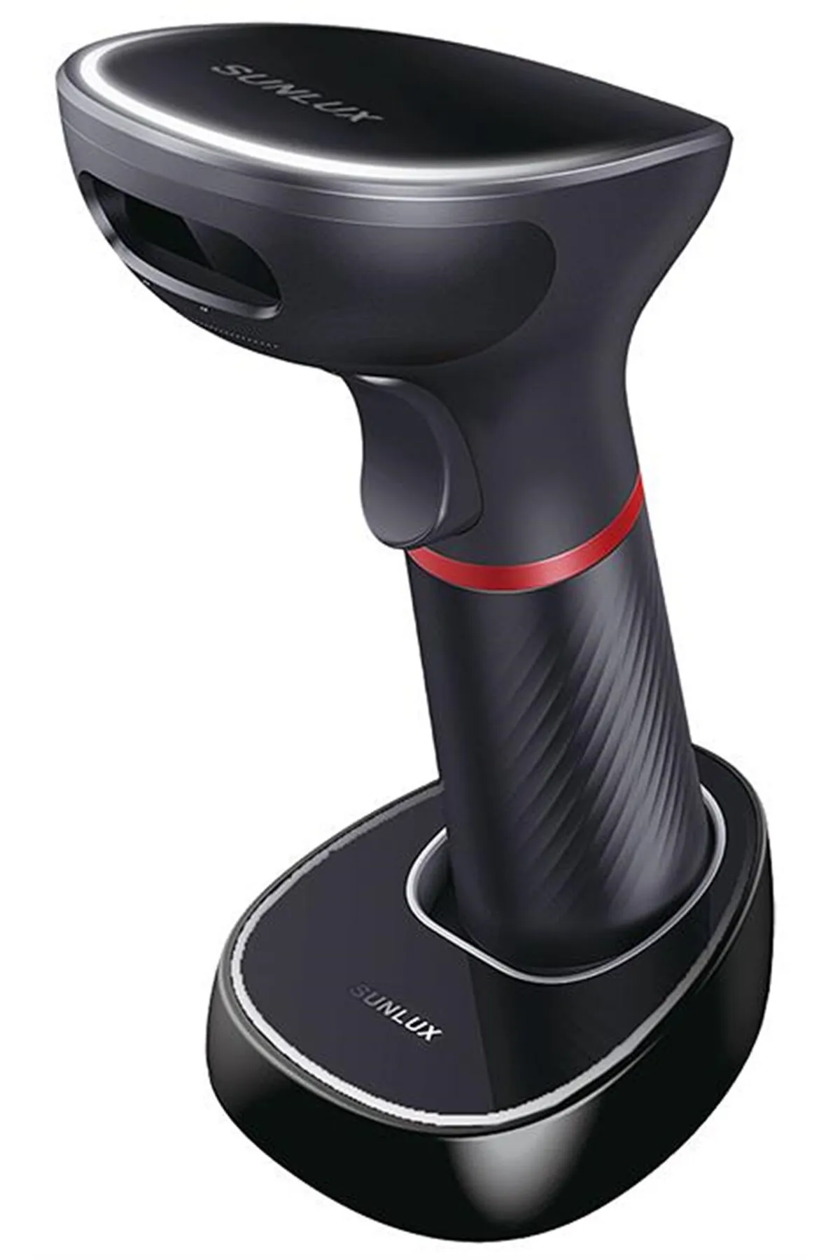 Беспроводной сканер штрих-кода 2D Sunlux XL-9610 (черный, USB, Bluetooth, c подставкой) Беспроводной сканер штрих-кода 2D Sunlux XL-9610 (черный, USB, Bluetooth, c подставкой)