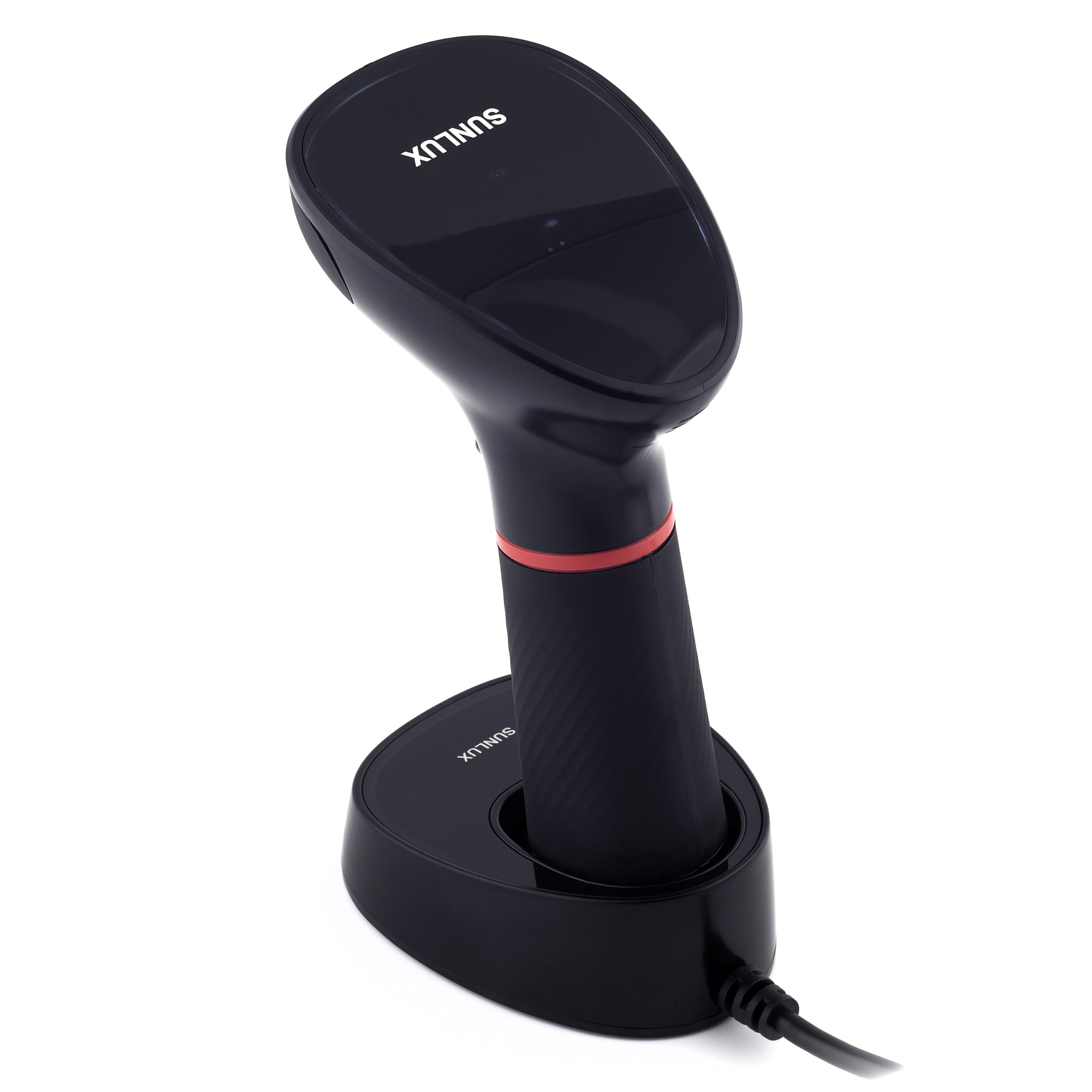 Беспроводной сканер штрих-кода 2D Sunlux XL-9610 (черный, USB, Bluetooth, c подставкой) Беспроводной сканер штрих-кода 2D Sunlux XL-9610 (черный, USB, Bluetooth, c подставкой)