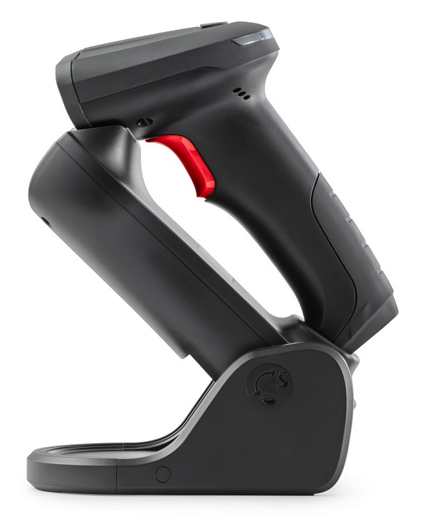 Беспроводной сканер штрихкода АТОЛ SB5100 BT (2D, черный, USB, Bluetooth 5.0, IP42, c подставкой)
