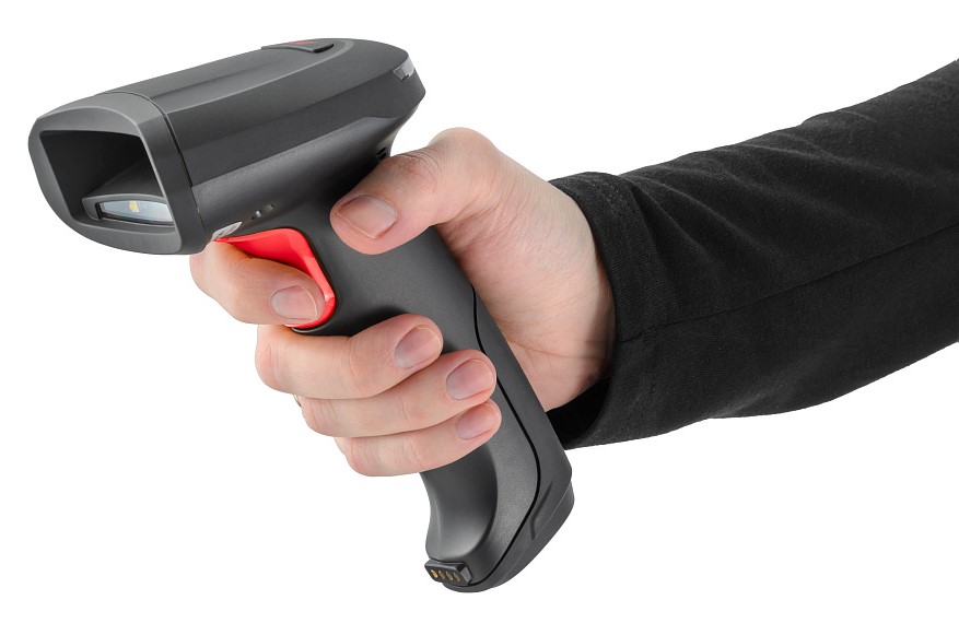 Беспроводной сканер штрихкода АТОЛ SB5100 BT (2D, черный, USB, Bluetooth 5.0, IP42, c подставкой)