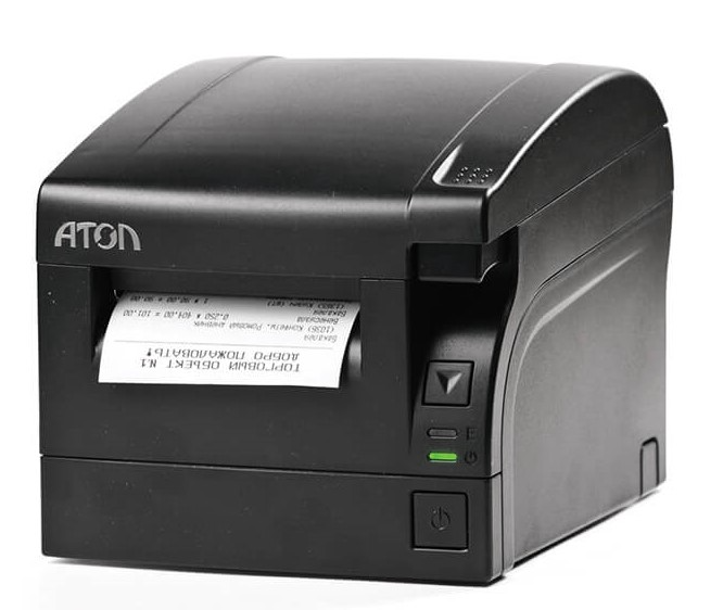 Фискальный регистратор АТОЛ 77Ф. Черный. USB. RS-232. Ethernet. 5.0