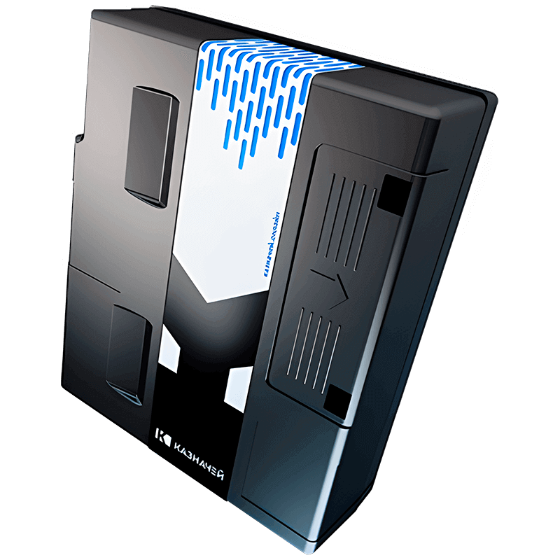 Кассовый модуль Казначей-ФА. Черный. USB. RS-232. Ethernet. 5.0