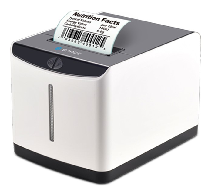 Принтер этикеток SPACE Х-32ULTRA (термопечать, 203 dpi, USB, Ethernet, ширина печати 76 мм, скорость печати 127 мм/сек)