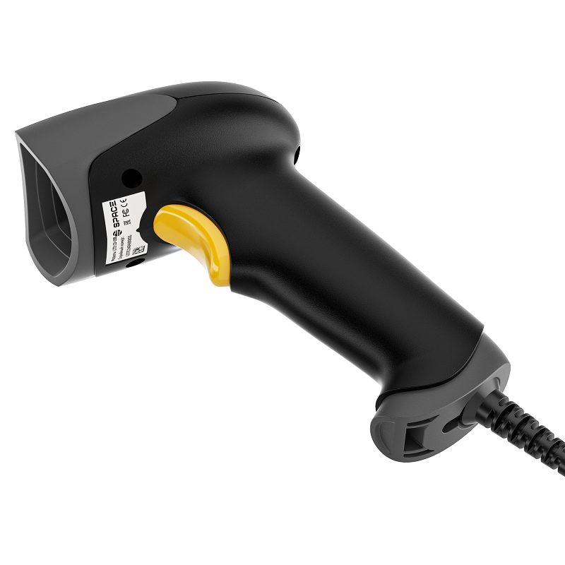 Ручной сканер штрихкода SPACE LITE-2D-USB (2D, черный, USB, без подставки)