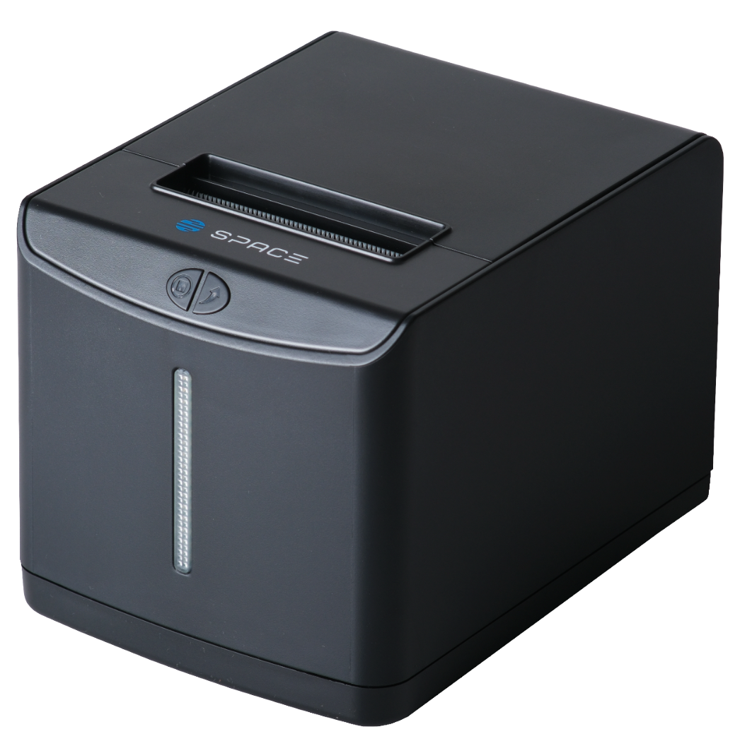 Принтер этикеток SPACE Х-32ULTRA (черный, термопечать, 203 dpi, USB, Ethernet, ширина печати 76 мм, скорость печати 127 мм/сек, черный)