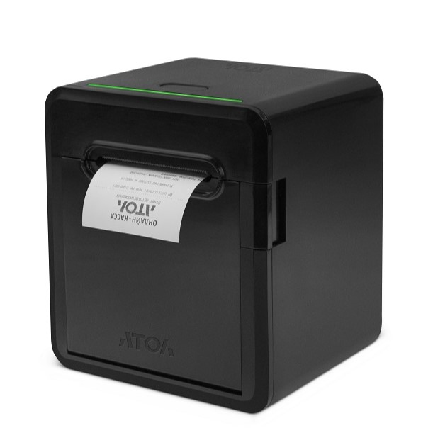 ККТ АТОЛ 55 v2 Ф. Черный. Без ФН. USB. RS-232. Ethernet. 5.0