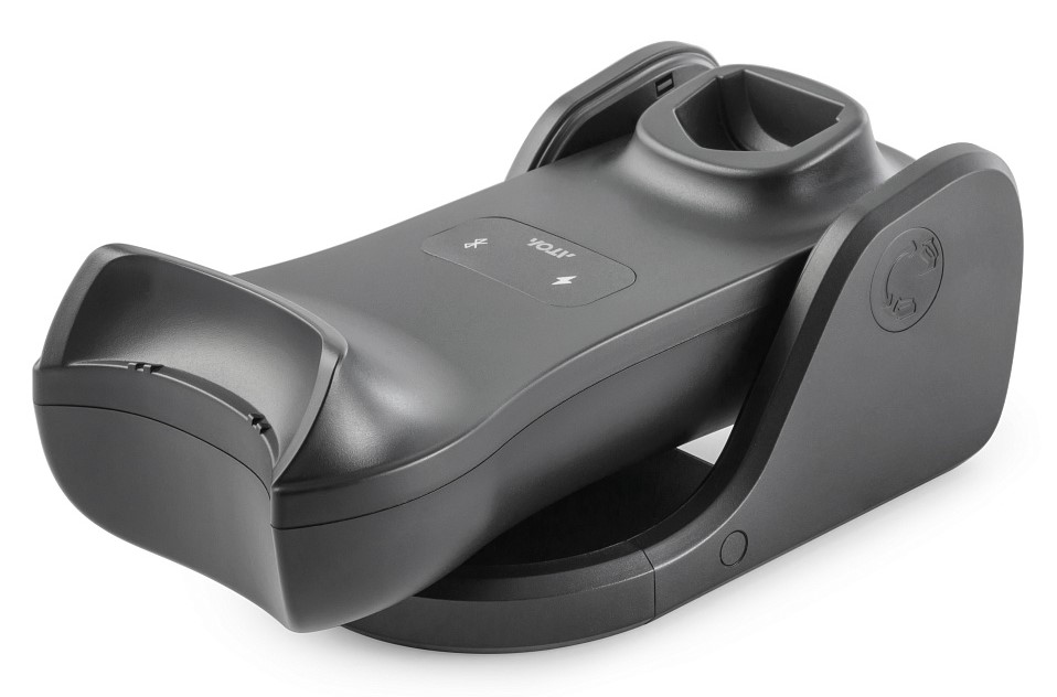 Беспроводной сканер штрихкода АТОЛ SB5100 BT (2D, черный, USB, Bluetooth 5.0, IP42, c подставкой)
