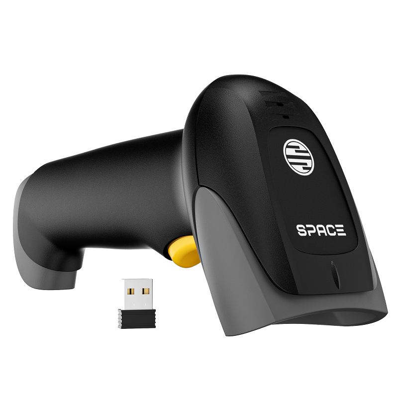 Беспроводной сканер штрихкода SPACE LITE-2D-BT (2D, черный, USB, Bluetooth 4.0, IP54, c передатчиком)