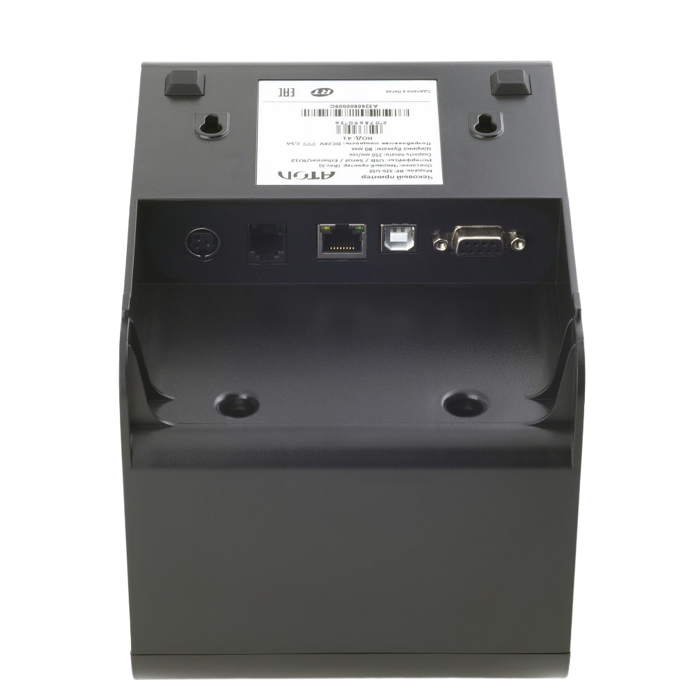 Чековый принтер АТОЛ RP-326-USE, черный, Rev.7