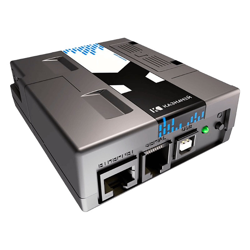 Кассовый модуль Казначей-ФА. Черный. USB. RS-232. Ethernet. 5.0