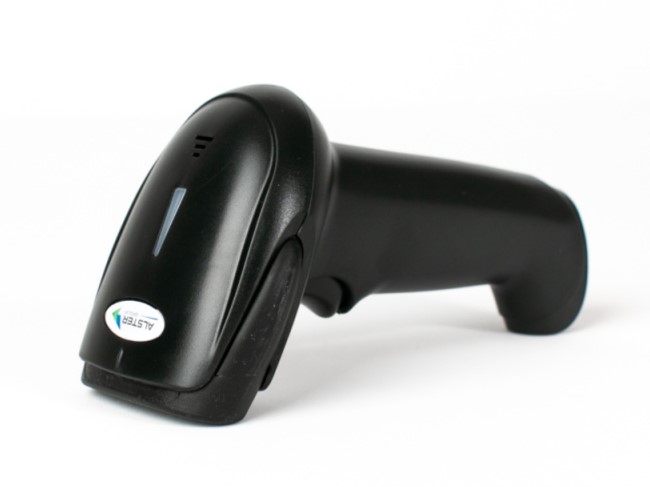 Ручной сканер штрих-кода 2D Apex ALS-2002D, USB, черный
