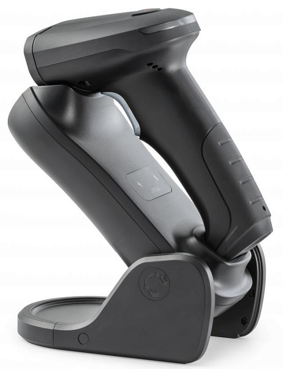 Беспроводной сканер штрихкода АТОЛ SB3100 BT (2D, черный, USB, Bluetooth 5.0, IP42, c подставкой)
